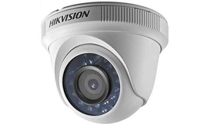 HIKVISION DS-2CE56DOT-IRPF-2.8MM 2M PLASTIC DOME COLOR CAMERA