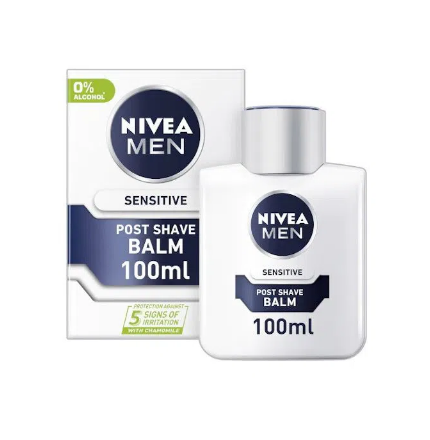 NIVEA MEN সেনসিটিভ পোস্ট শেভ বাম with 0% Alcohol Germany