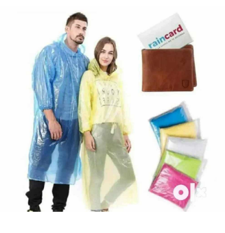 Pocket Rain Card রেইন কোট - ১টি (Moneybag Raincoat)