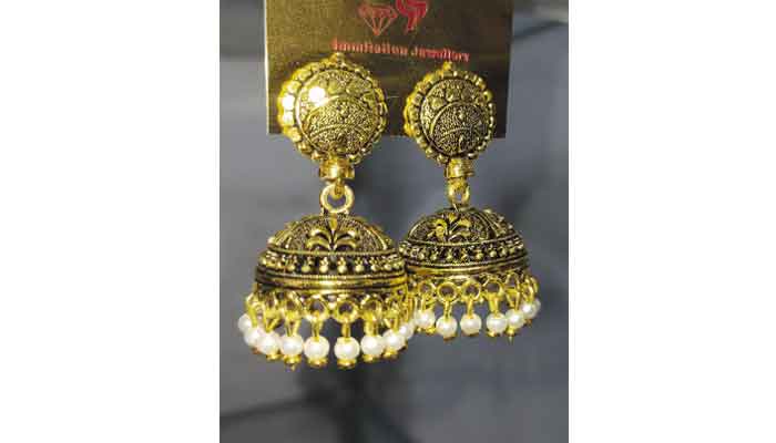 স্টাইলেস  কানের ঝুমকা মেয়েদের-০৬