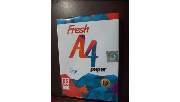 ফ্রেশ A4 কাগজ (65GSM 500 সিটস)