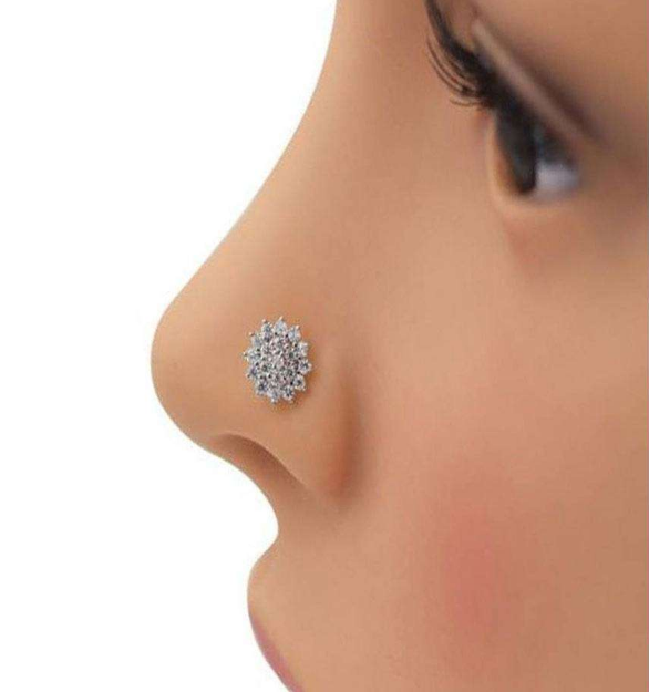 Big Star ডায়মন্ড কালার নোজ পিন