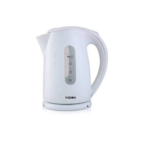 ভিশন ইলেকট্রিক কেটলি 1.7L VIS-EK-003 (Off White)