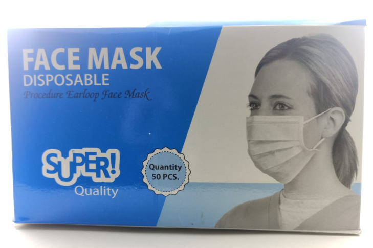 Surgical Face mask 50 Pcs 3ply