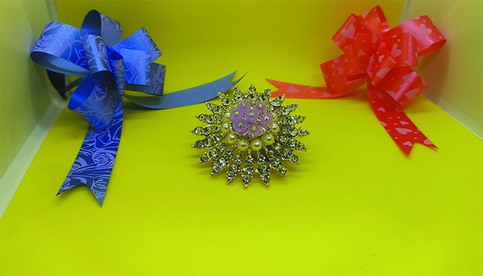 স্টোন ব্রোচ/ হিজাব পিন/ শাড়ির পিন.