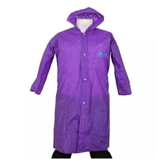 ওয়াটারপ্রুফ রেইনকোট Purple