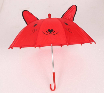 Cat শেপড কিডস আমব্রেলা