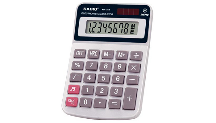 KADIO কেডি-185 এে) ইলেকট্রিক ক্যালকুলেটর