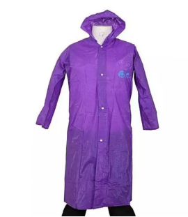 ওয়াটারপ্রুফ রেইনকোট Purple