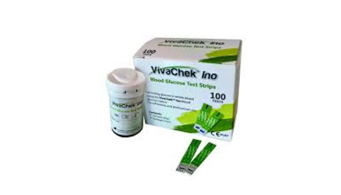 ভিভা চেক ইনো টেস্ট স্ট্রিপ (শিশি) 50, এস