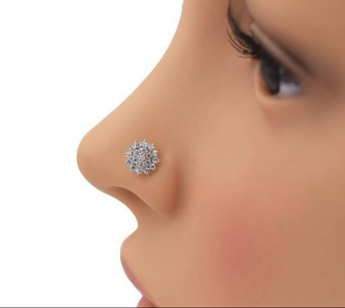 Big Star ডায়মন্ড কালার নোজ পিন