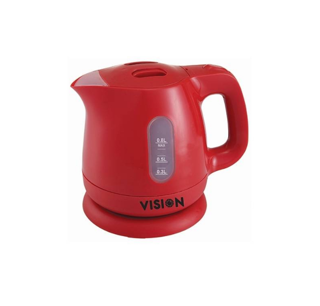 ভিশন ইলেকট্রিক কেটলি 0.8L REL-VSN-EK-01 (লাল)ss