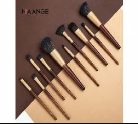 Maange 10pcs Green মেকআপ ব্রাশ