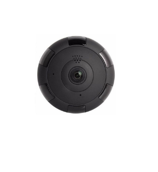 V380 2MP ওয়াইফাই স্মার্ট প্যানারমিক ক্যামেরা Black Color