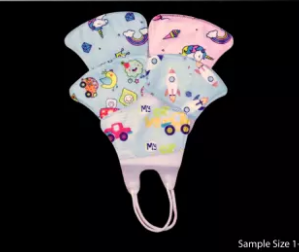 Customised 3D Face Mask for Babies with Melt Blown (5 pcs)
