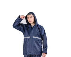 রেইন কোট হিট সিলিং ডাবল চেম্বার WITH SHIRT AND PANTS