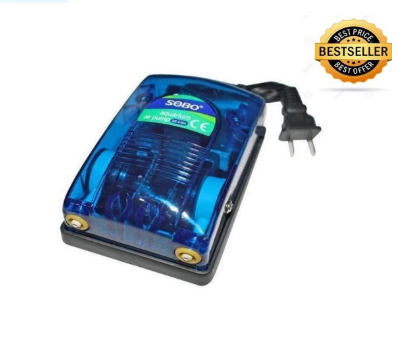 একুরিয়াম এয়ার পাম্প SOBO 348A 5W Double Aquarium air pump