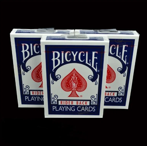 Bicycle rider back প্লেয়িগ কার্ড ডেক - র্যান্ডম কালার