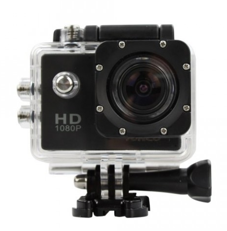 Sports Action Camera Full HD 12MP Waterproof 140° Wide View