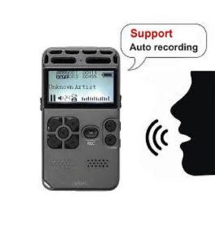 ডিজিটাল ভয়েস রেকর্ডার Audio Recording Dictaphone MP3 LED Display