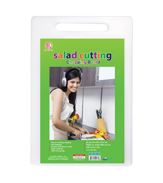 Salad Cutting Board-White
