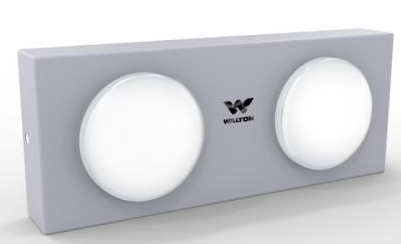 সারফেস প্যানেল লাইট DS-EE-SPL-150-12W-LED 2-Grid