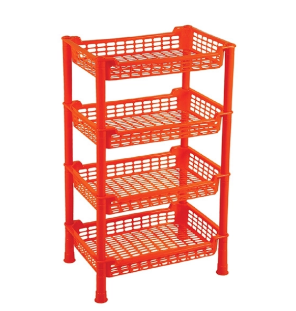 4 Step Beauty Rack - Red