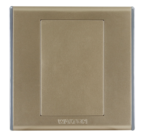 মেটালিক সিলভার/ব্লাক/গোল্ড (A8 সিরিজ) DS-EE-119-Blank-Plate
