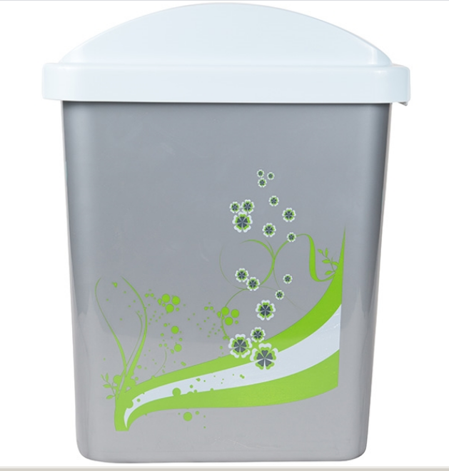 Flip And Clean Dust Bin 10L