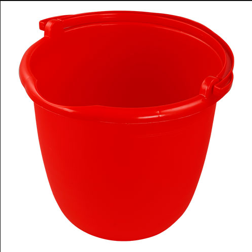 Oval Bucket 30 L - Red