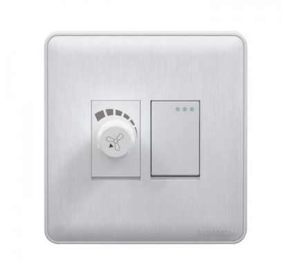 পার্ল হোয়াইট (গ্লোরি সিরিজ) DS-EE-114-Fan-Speed-Regulator-With-Switch