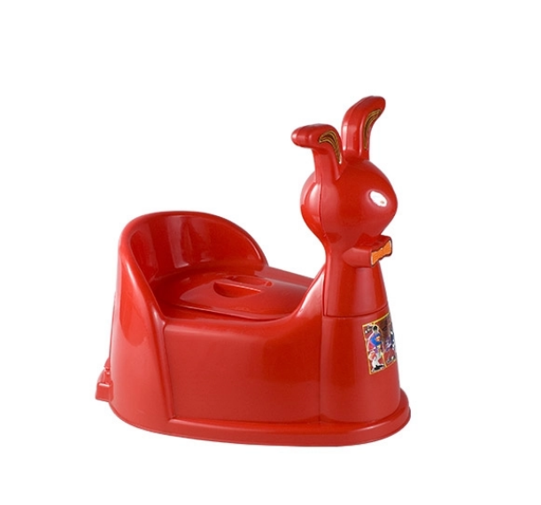 Rabbit Baby Potty Red