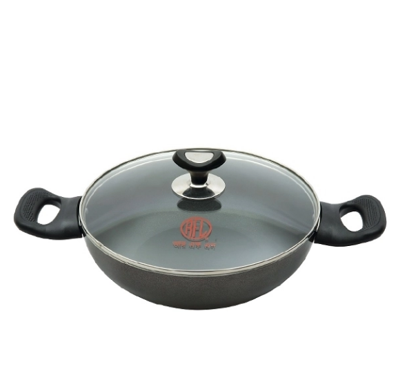 Karai with Lid (Black) - 24 cm(80846)